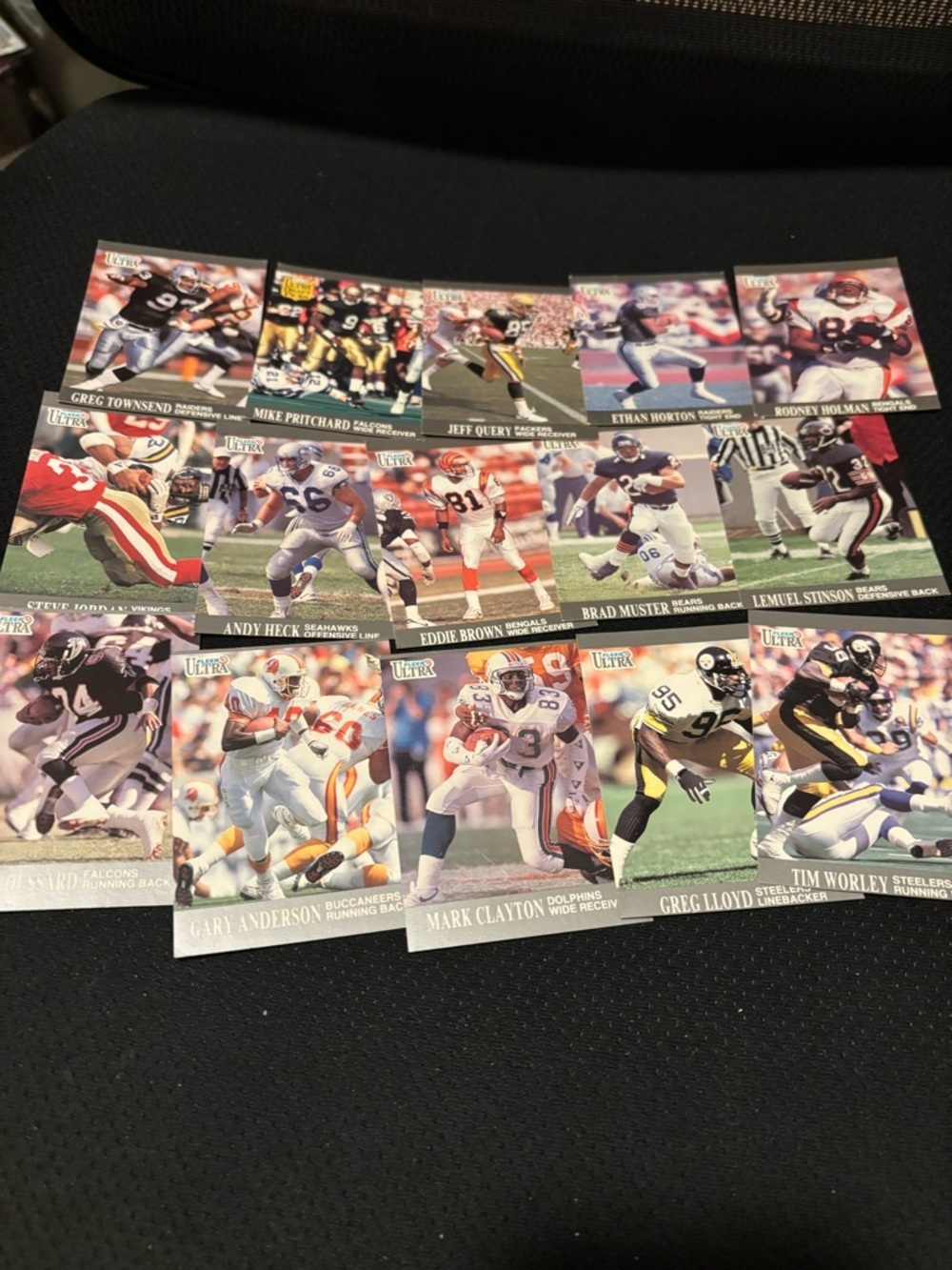 Fleer ultra football card from 1991